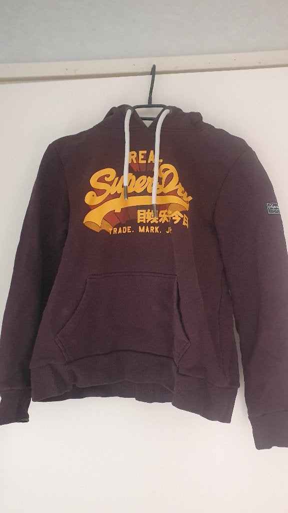 Superdry trui, Maat 38/40 (M), Bruin, Superdry, Ophalen of Verzenden
