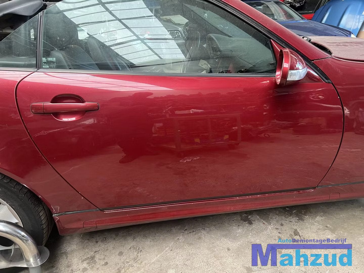 MERCEDES SLK R170 ROOD 548 Rechts deur 1996-2004, Gebruikt, Mercedes-Benz AG, Deur, Mercedes-Benz