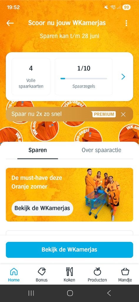 AH zegels kamerjas, Ophalen, Winkel, Super of Benzinepomp, Zegels, Bonnen of Punten