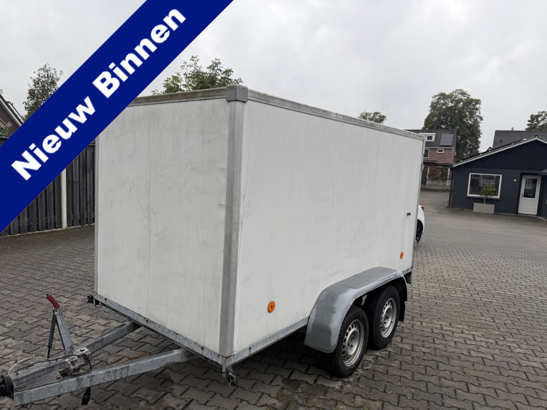 Anssems A-S 2000-3015 G 1400kg laden dichte aanhanger nu 295, Autobedrijf Neplenbroek, Gebruikt, Info@autobedrijfneplenbroek.nl