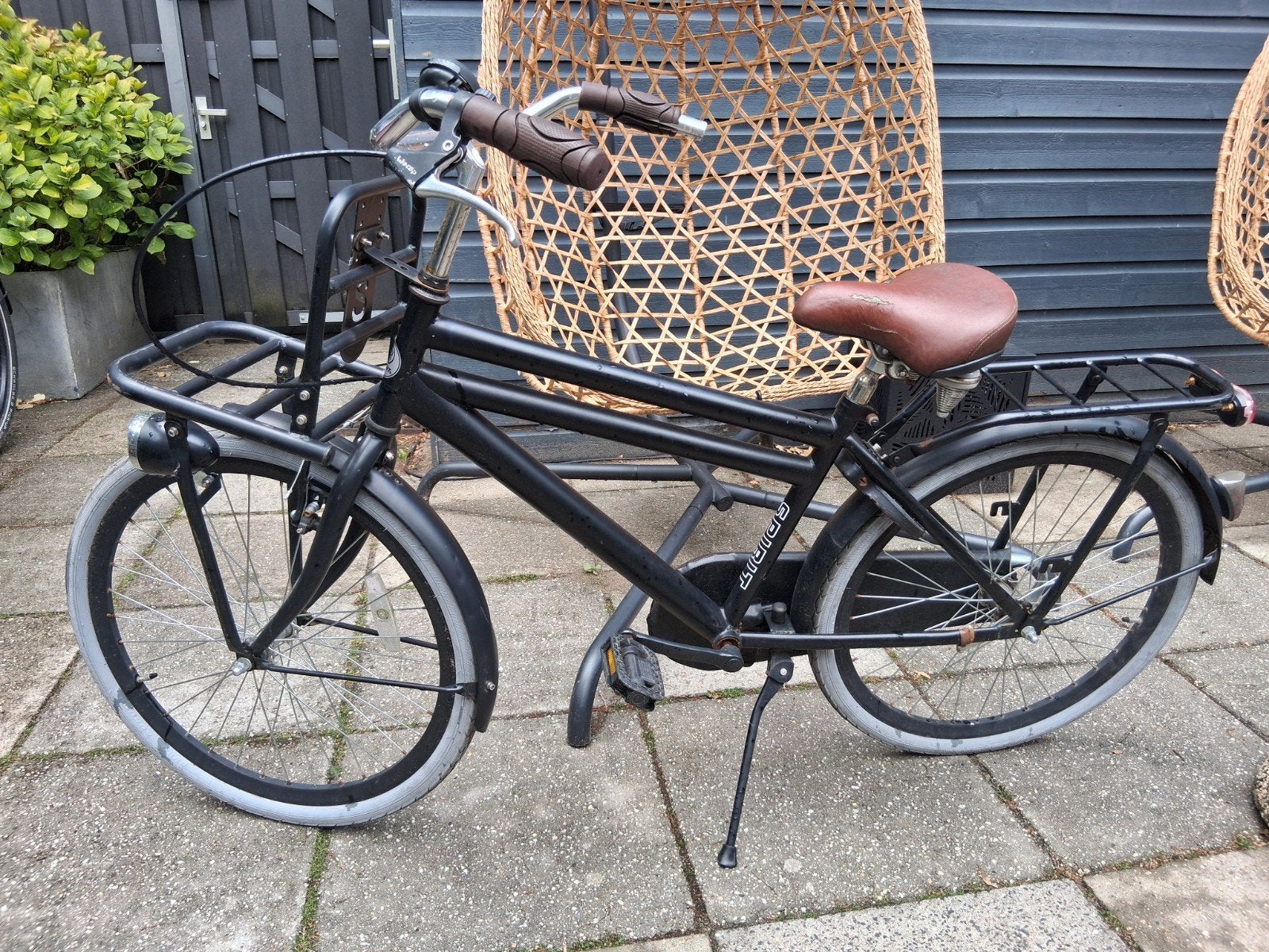 Spirit Jongens Cargo Fiets 24 inch - Stoer en Compleet, Overige merken, Terugtraprem, Gebruikt, Minder dan 49 cm