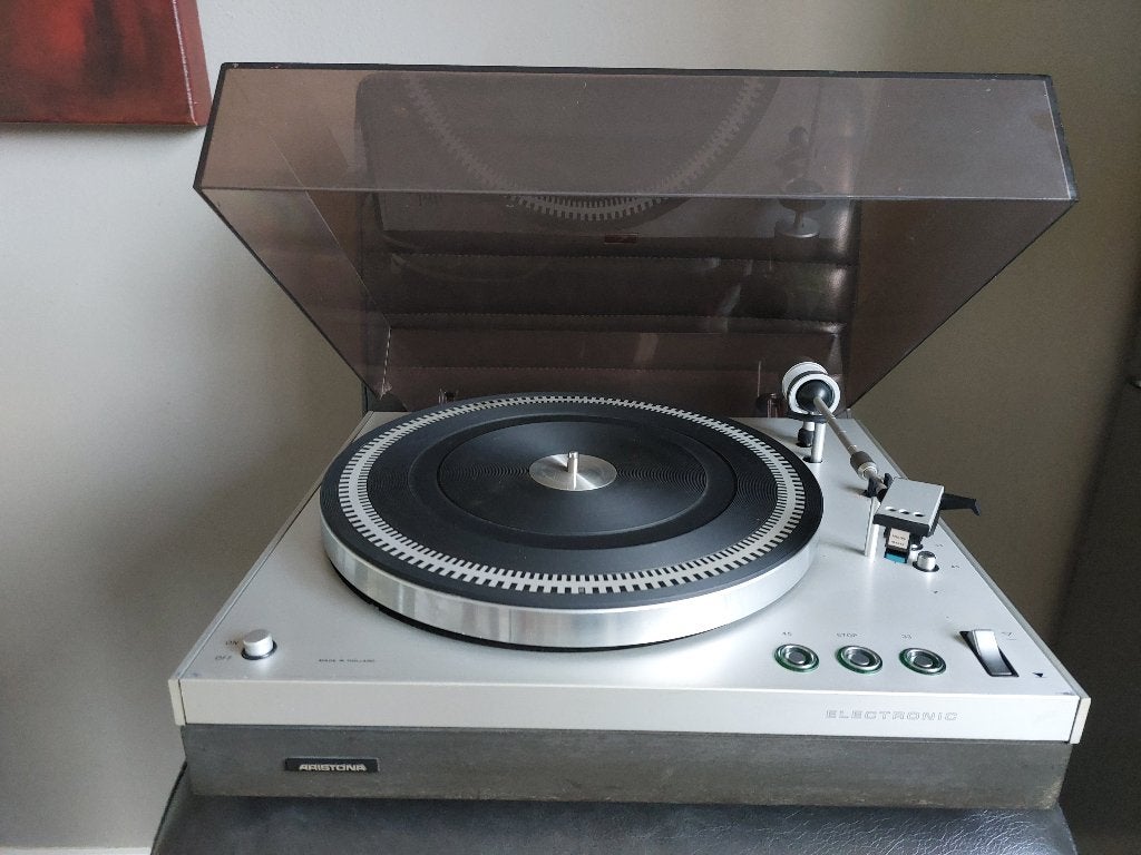 Aristona Electronic Hifi Sound Project platenspeler, Ophalen, Gebruikt, Platenspeler, Overige merken