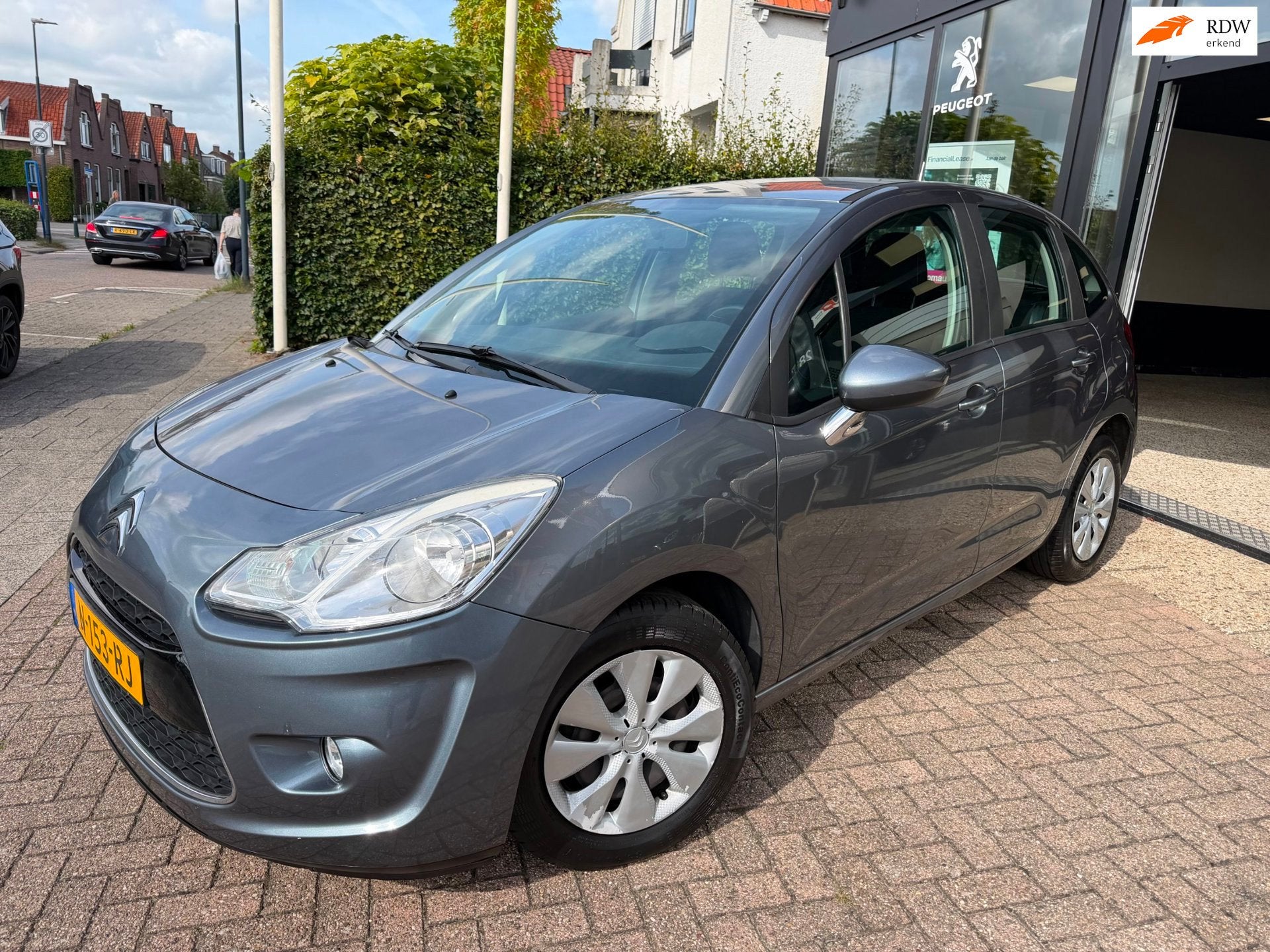 Citroen C3 1.4 VTi Dynamique|Airco|El Ramen, Voorwielaandrijving, Euro 5, Stof, Zwart
