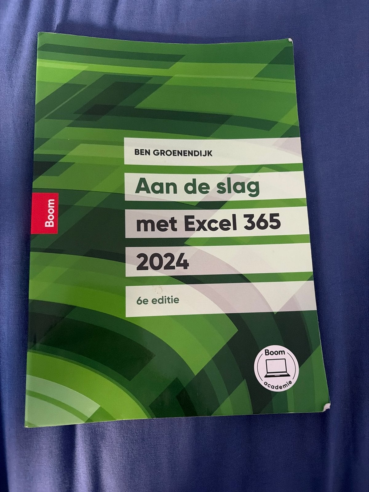 Aan de slag met Excel 365 2024 - 6e editie, Boeken, Ophalen of Verzenden, Zo goed als nieuw, HBO
