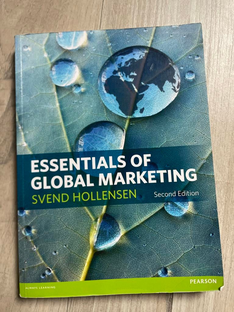 Essentials of Global Marketing - Svend Hollensen (2e editie), Ophalen of Verzenden, Zo goed als nieuw, Economie en Marketing