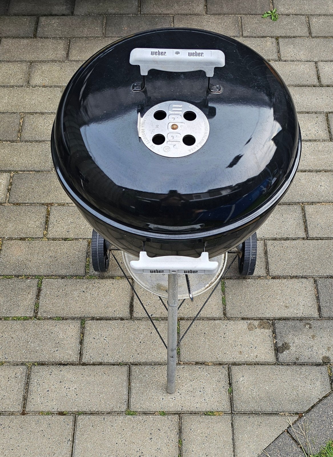 Weber Compact Kettle 47cm onetouch, Ophalen, Gebruikt, Weber