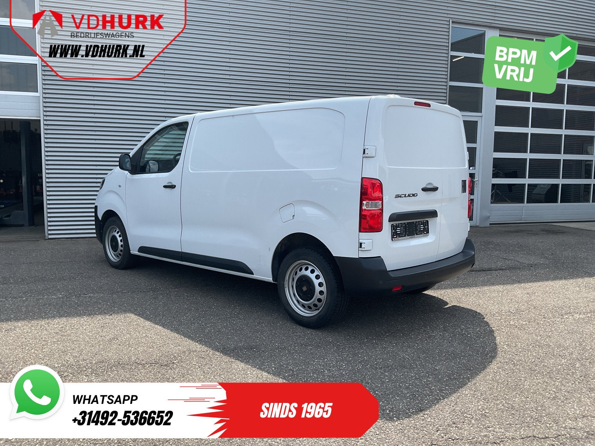 Fiat Scudo 2.0 HDI 180 pk Aut. L2 Carplay/ Navi/ Camera/ PDC, Stof, Gebruikt, 4 cilinders, 1848 kg
