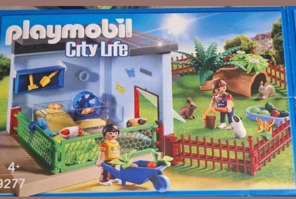 Playmobil city life cavia en kattenverblijf, Ophalen, Zo goed als nieuw, Complete set