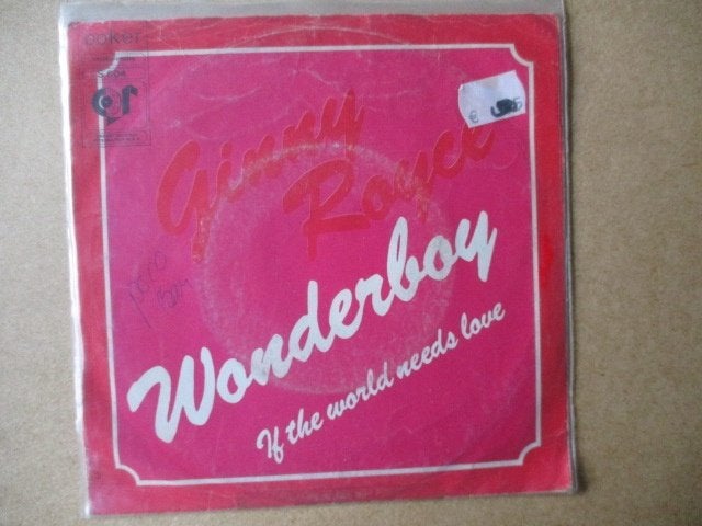s4210 ginny royce - wonderboy, Ophalen, Gebruikt, 7 inch, Overige genres