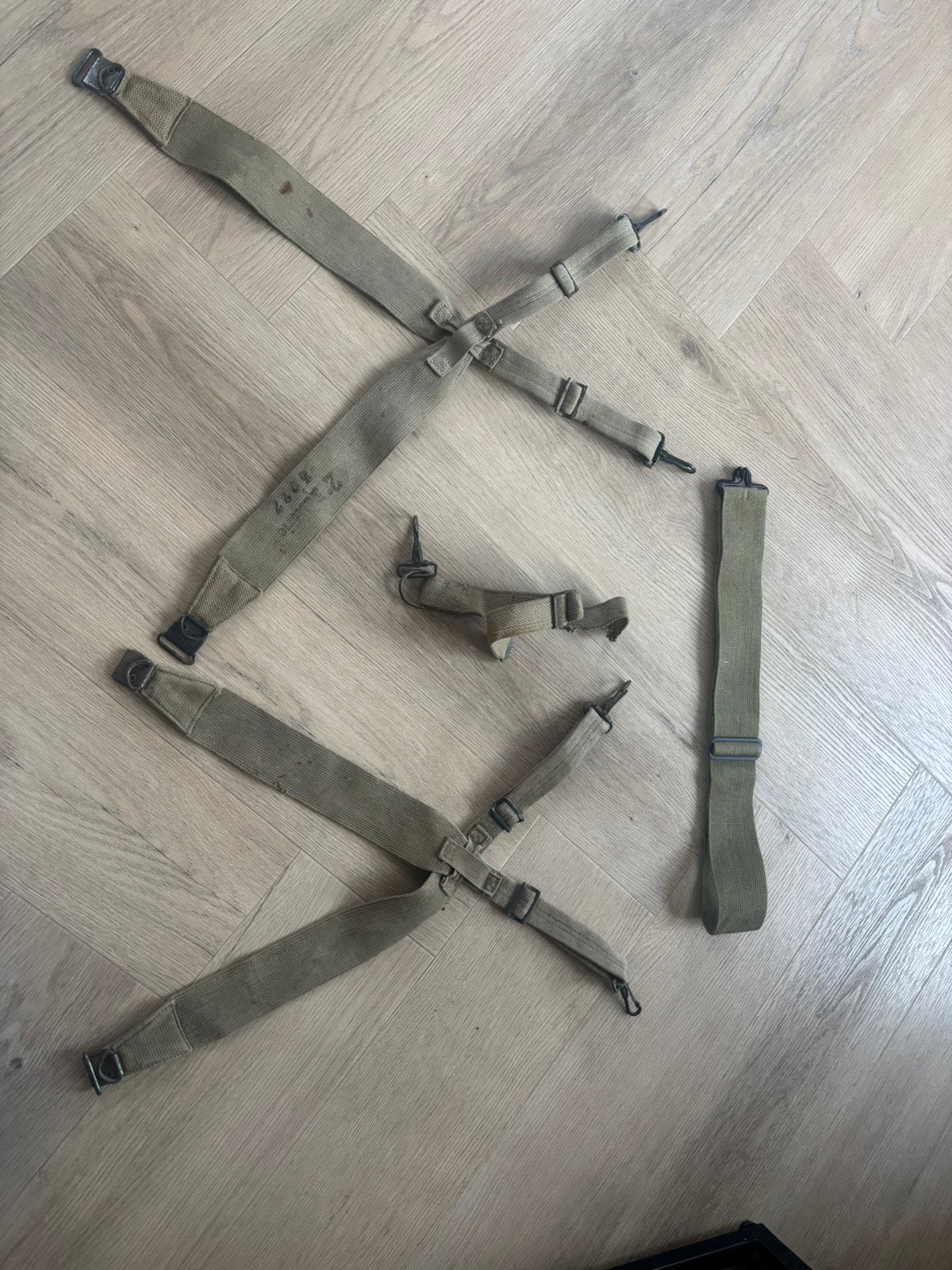 Us ww2 lot suspenders, Verzamelen, Verzenden, Amerika