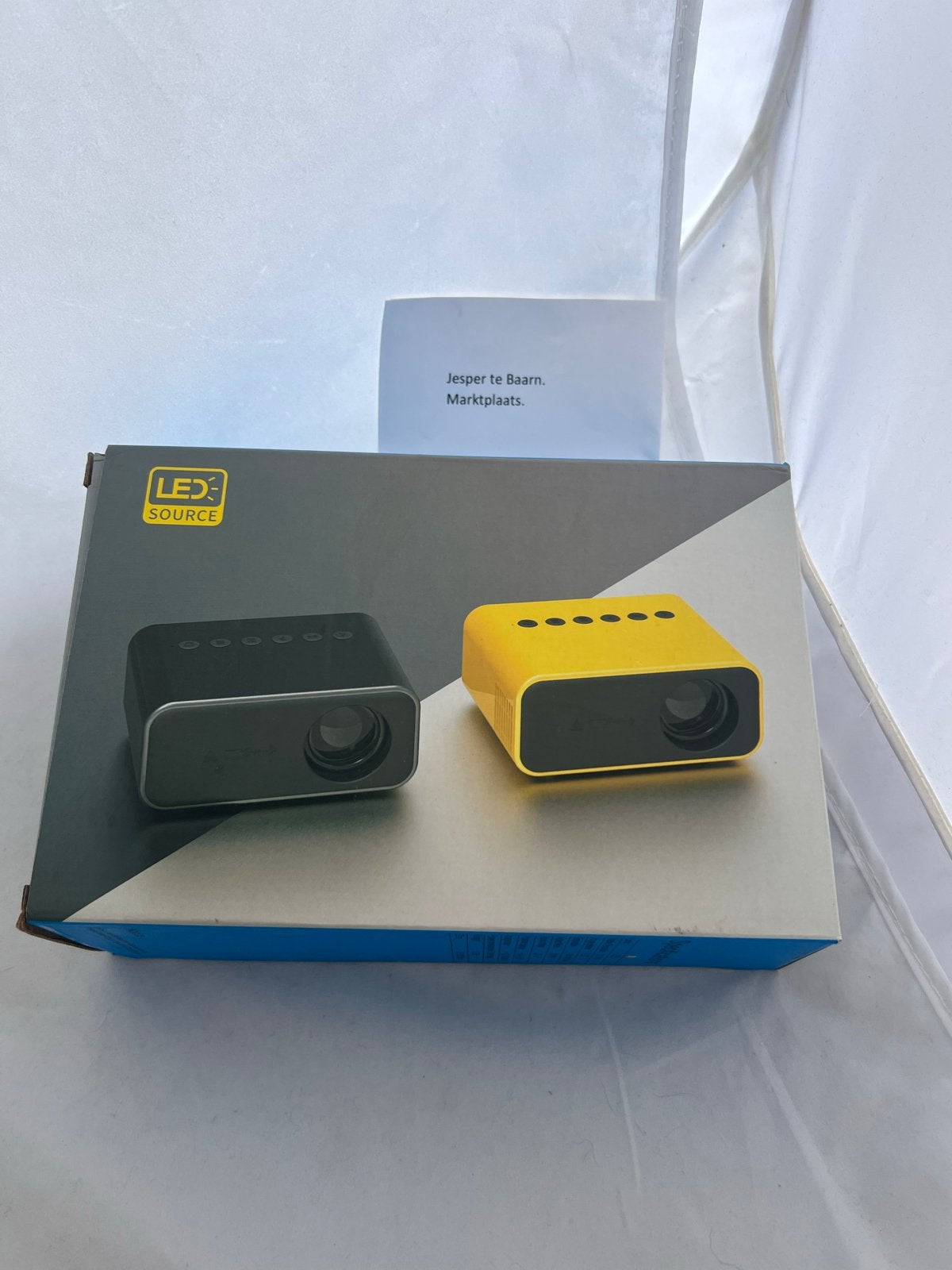 Mini Beamer LED Projector FullHD *NIEUW*, Audio, Tv en Foto, Ophalen, Nieuw, LED, Full HD (1080)