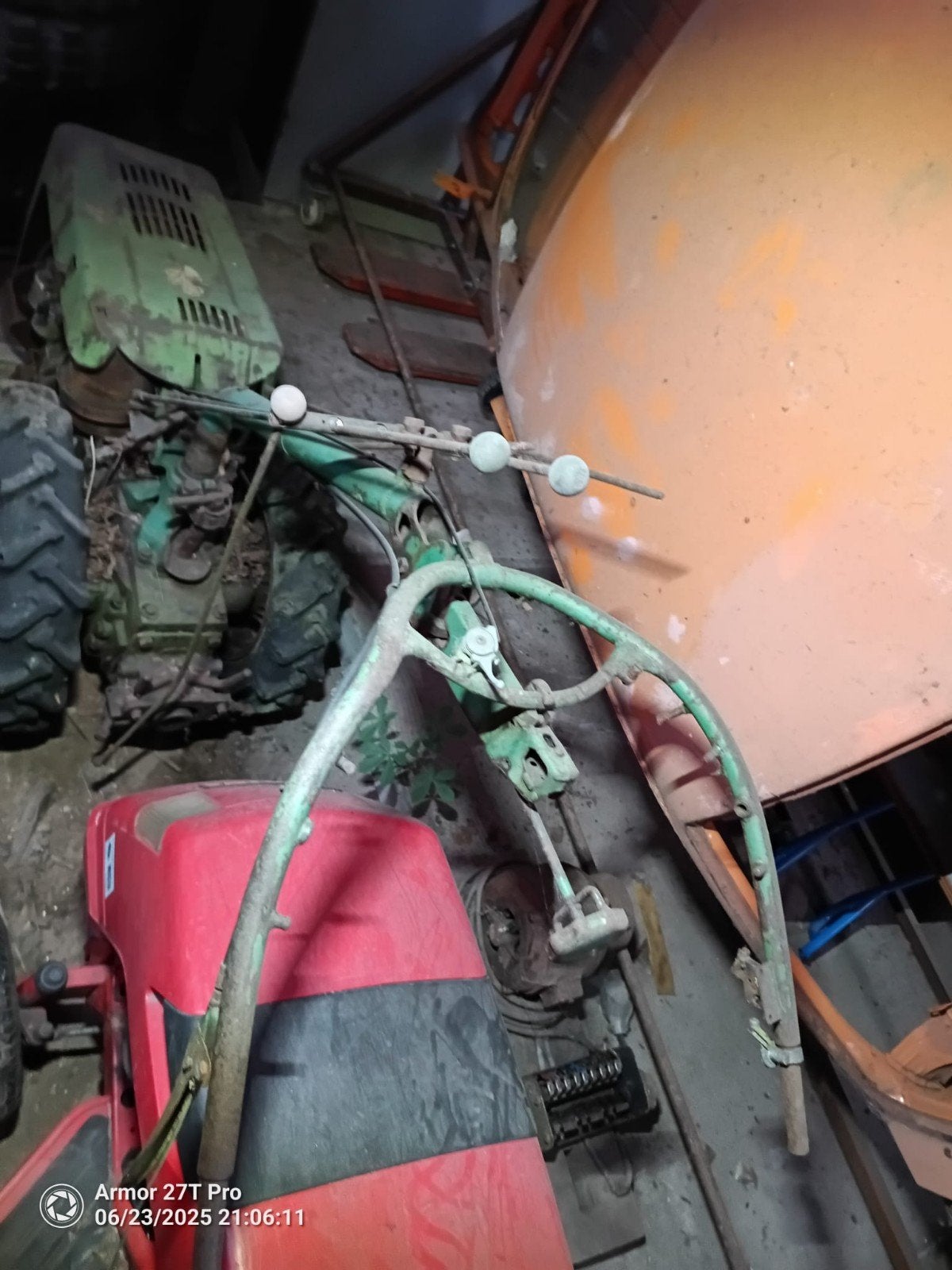 Agria 3800 grondfrees, Ophalen, Gebruikt