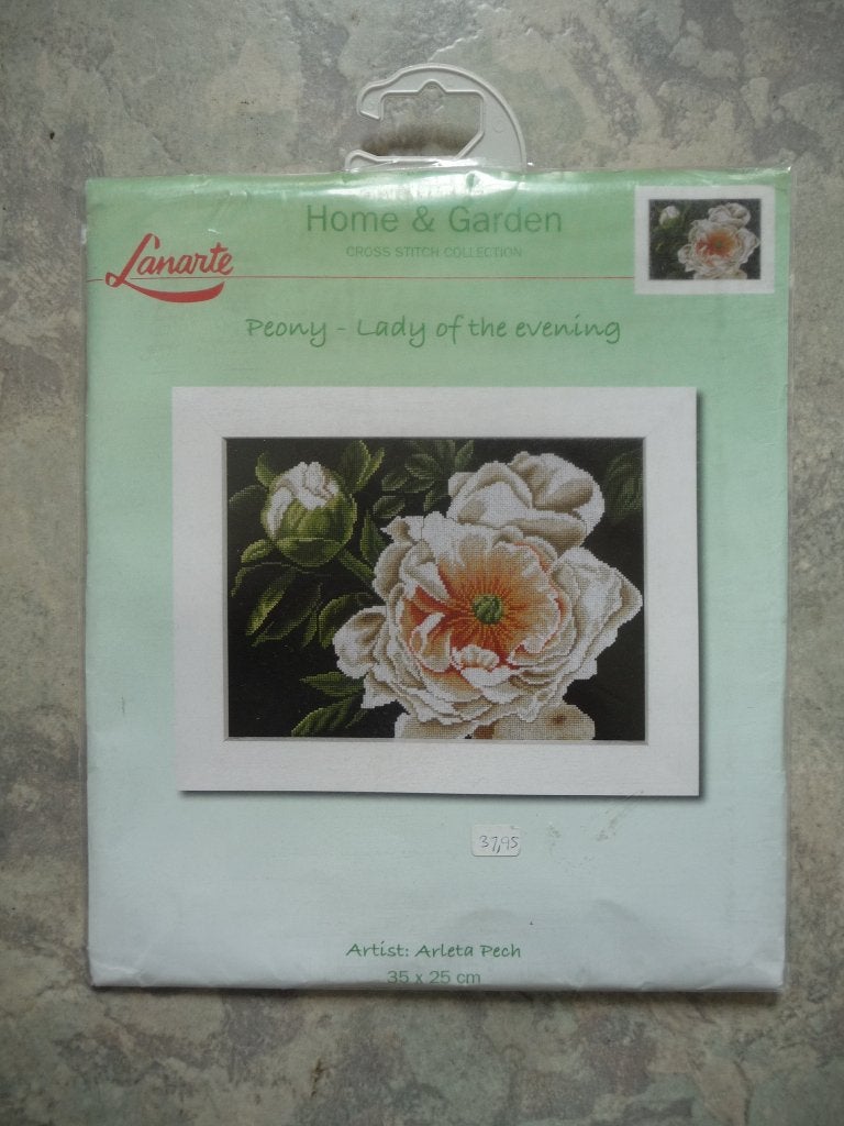 Borduurpakket "Roos" ( Lanarte), Hobby en Vrije tijd, Borduren en Borduurmachines, Ophalen of Verzenden, Nieuw, Handborduren, Borduurpakket