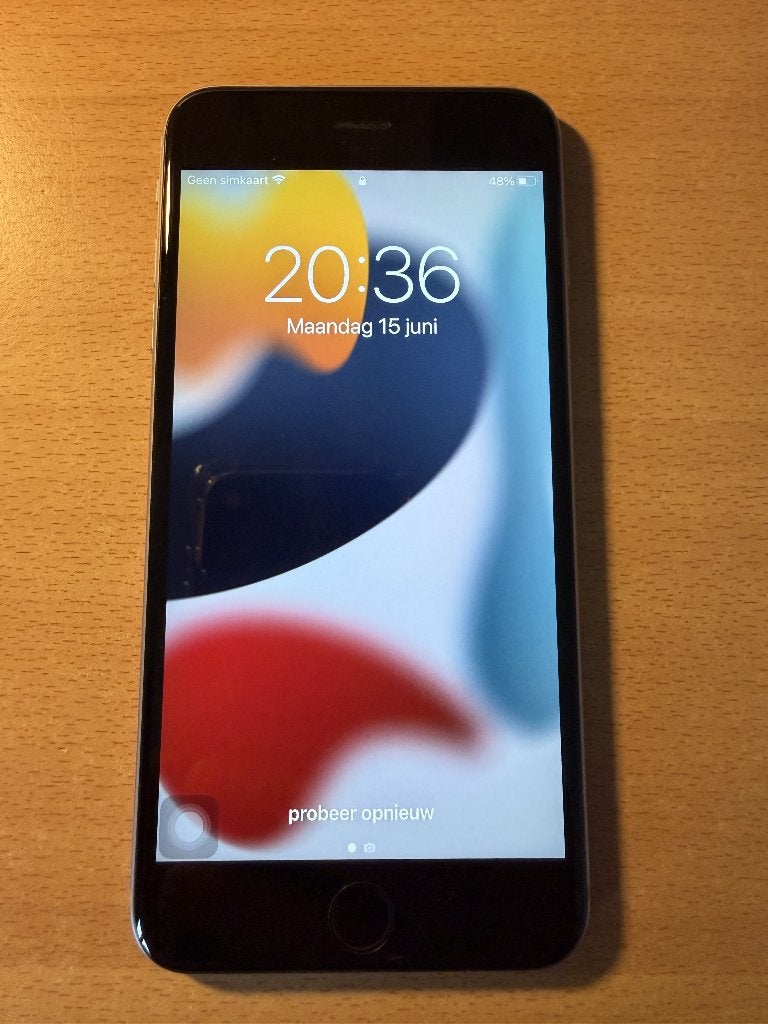 IPHONE 6 S PLUS MET 86% BATTERIJ € 50,00, Telecommunicatie, Mobiele telefoons | Apple iPhone, Ophalen, Gebruikt, 86 %, Zwart