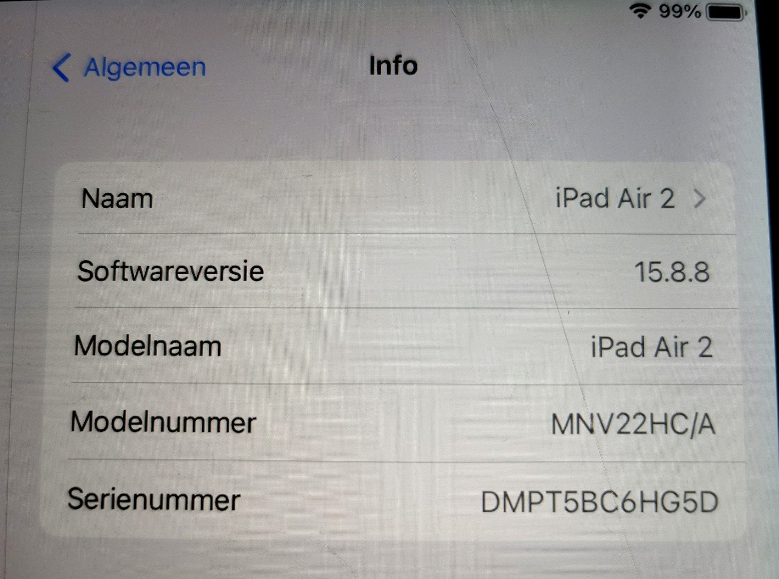 Foto 8 van iPad Air 2 | A1566 | 32 GB | scherm gebarsten