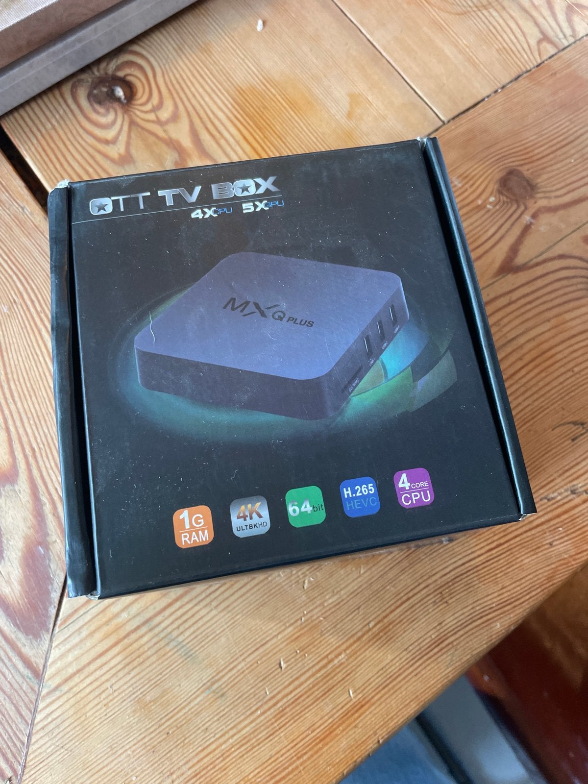 OTT TV Box MXQ Plus - Nieuw in doos, Audio, Tv en Foto, Ophalen of Verzenden, Nieuw, HDMI, Zonder harde schijf