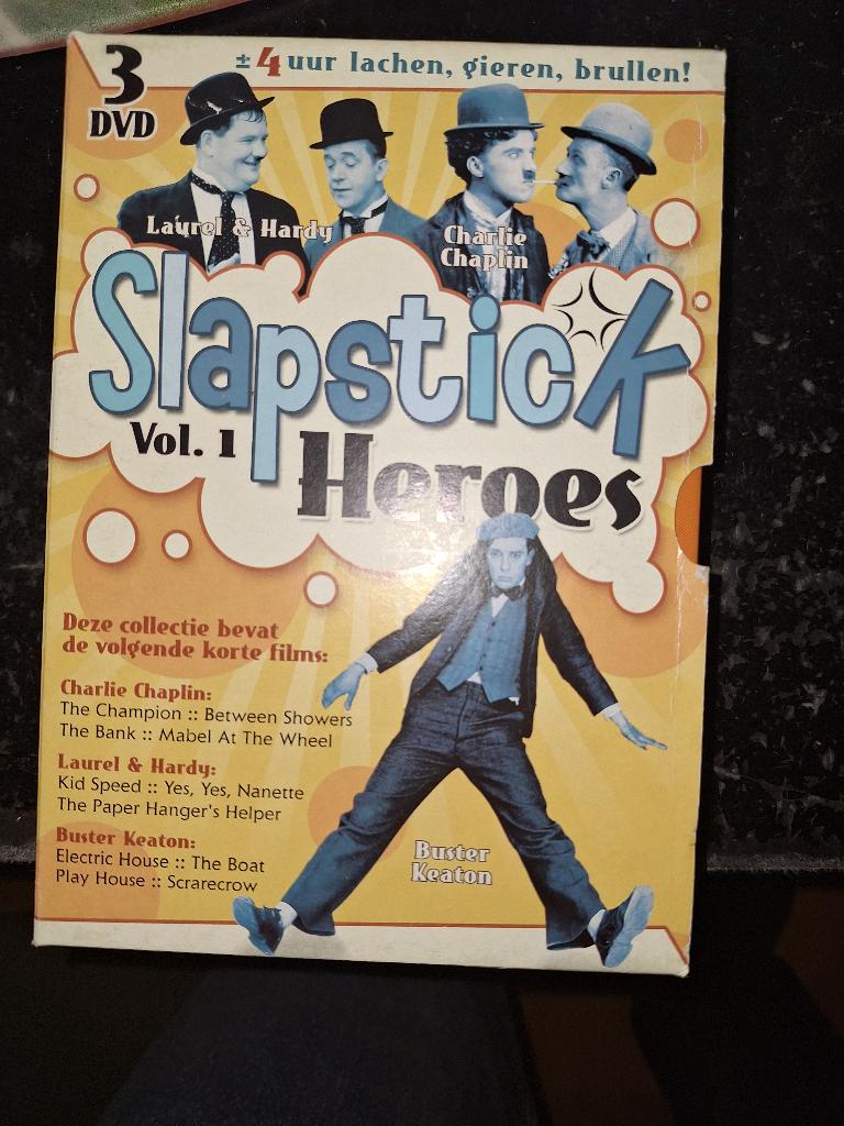 slapstick heroes 1, Alle leeftijden, Ophalen of Verzenden, Gebruikt, Komedie