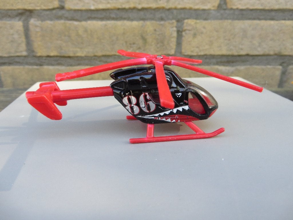 Matchbox Airblade 2009 helicopter, Ophalen of Verzenden, Gebruikt