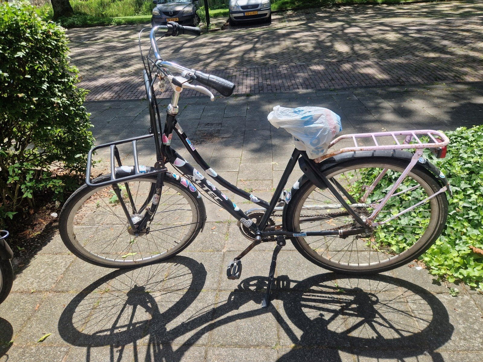 Altec damesfiets opknapper, Fietsen en Brommers, Gebruikt, Velgrem, Versnellingen, 50 tot 53 cm