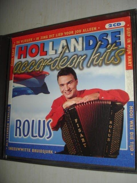 Rolus Karssen- Hollandse Accordeon Hits- 2-CD- (NIEUW), Verzenden, Nieuw in verpakking, Levenslied of Smartlap
