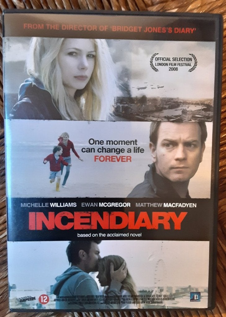 DVD Incendiary - Michelle Williams & Ewan McGregor - IZGST, Vanaf 12 jaar, Ophalen of Verzenden, Zo goed als nieuw, Actiethriller