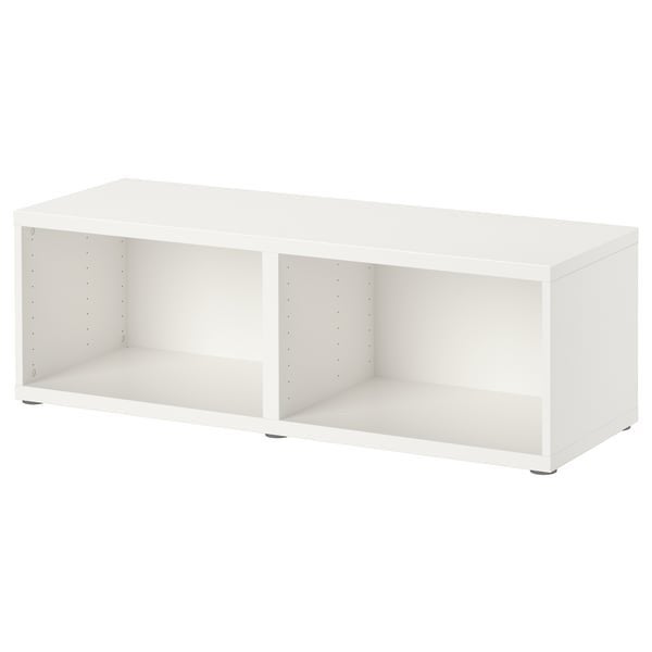 IKEA BESTÅ basiselement 120x40x38 cm – wit (2x beschikbaar), Ophalen, Gebruikt, Minder dan 150 cm, Minder dan 100 cm