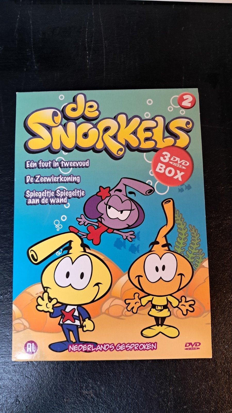 De Snorkels 3 DVD Box - 18 afleveringen, Animatie, Verzamelbox, Alle leeftijden, Zo goed als nieuw