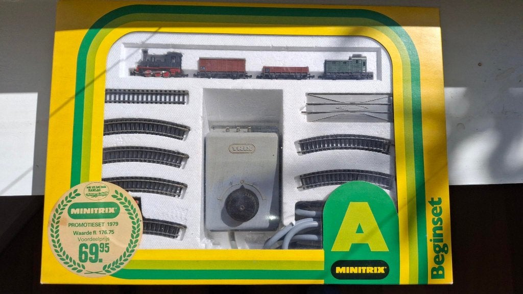 minitrix beginset, Ophalen, Treinset, Gelijkstroom, Trix