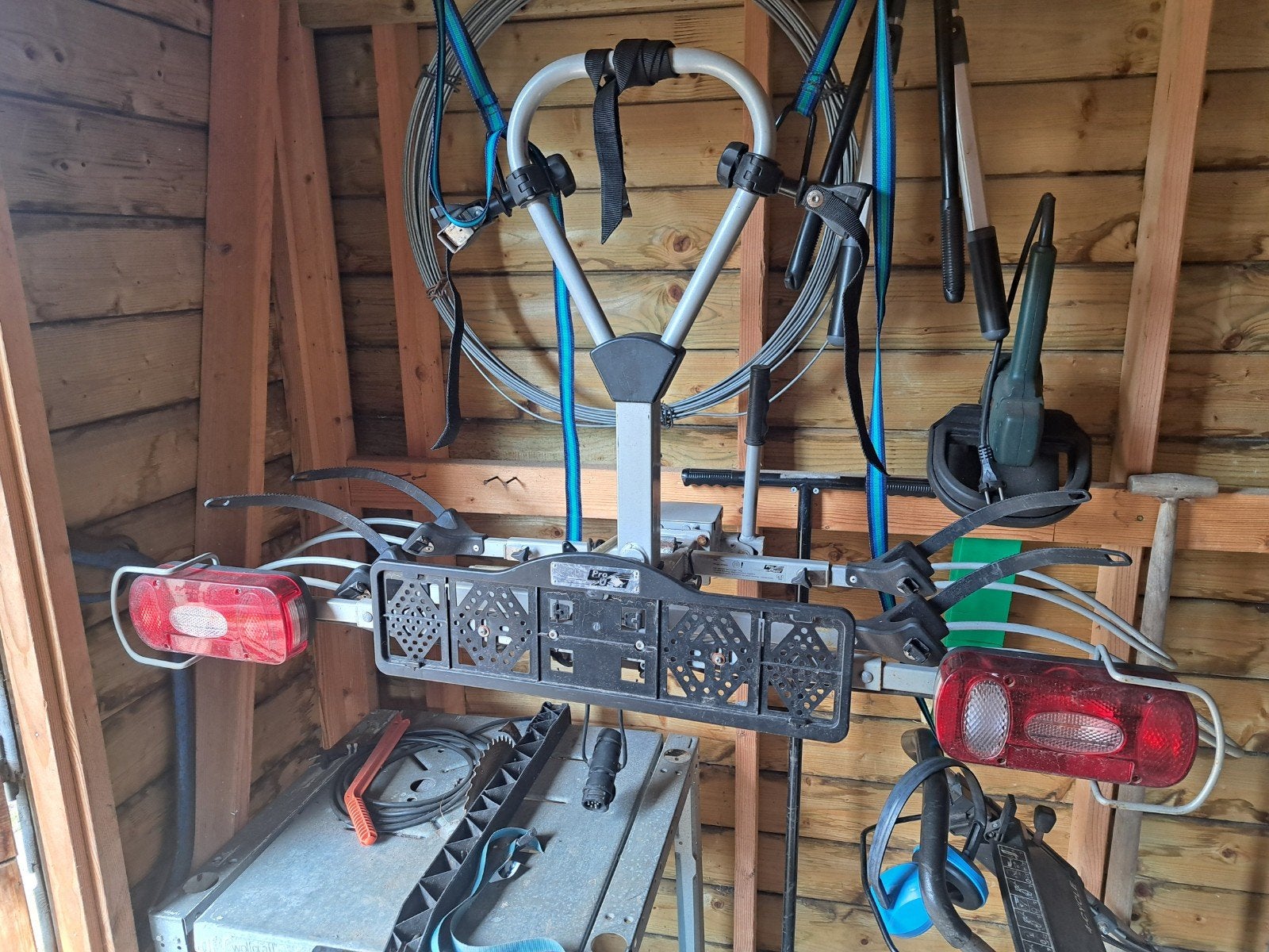 Fietsendrager Pro User Diamant voor 2 fietsen, Auto diversen, Fietsendragers, Ophalen, 2 fietsen, Gebruikt, Trekhaakdrager
