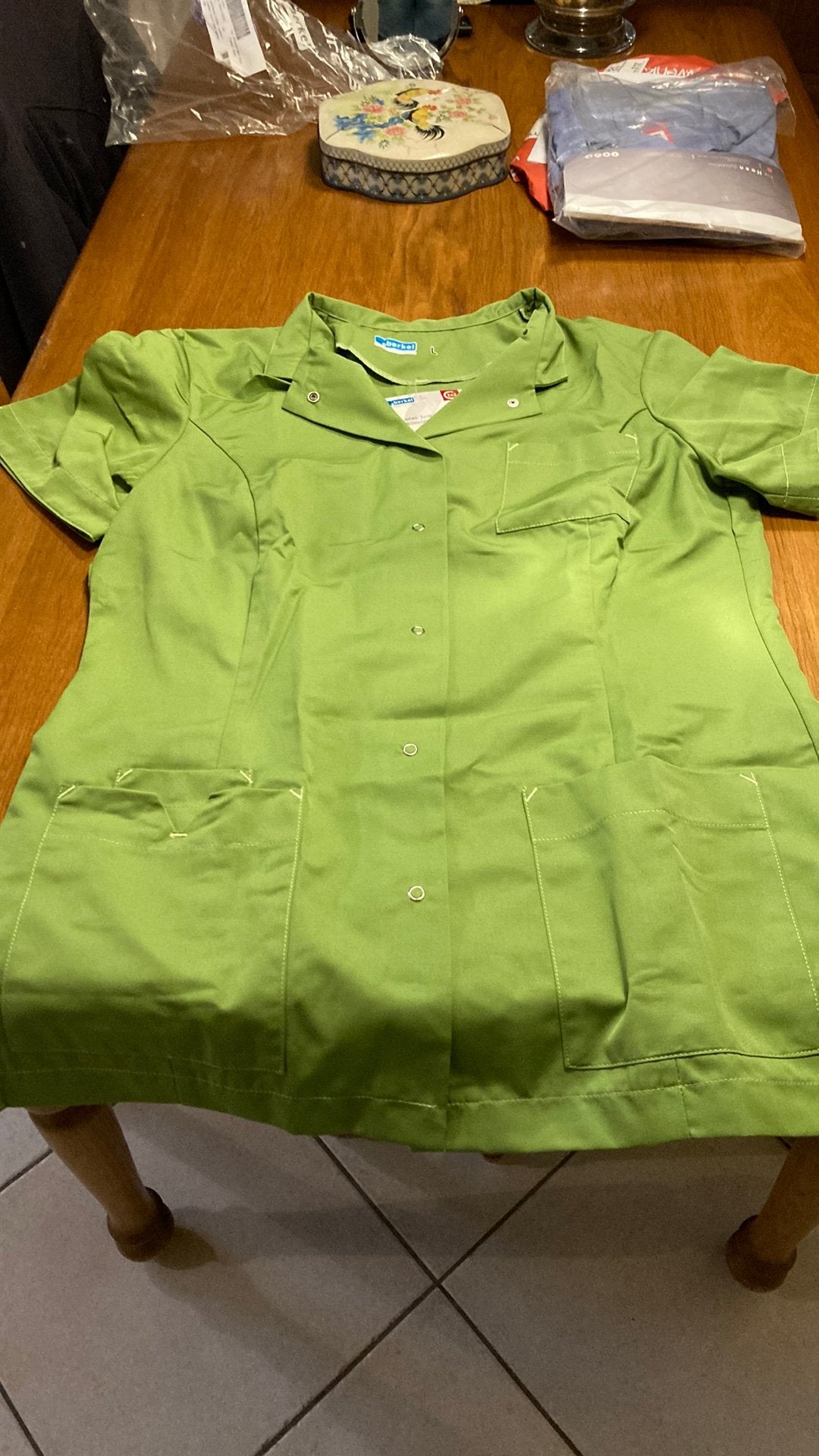 Zorgjasje berkel maat L, Kleding | Dames, Ophalen of Verzenden, Nieuw, Maat 42/44 (L), Groen