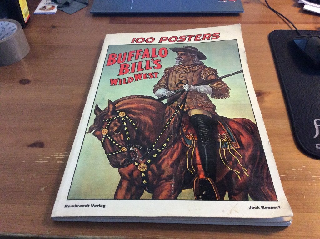 Buffalo Bill's Wild West 100 poster boek. Grote uitgave, Ophalen of Verzenden, Zo goed als nieuw, Jack Rennert, Prentenboek