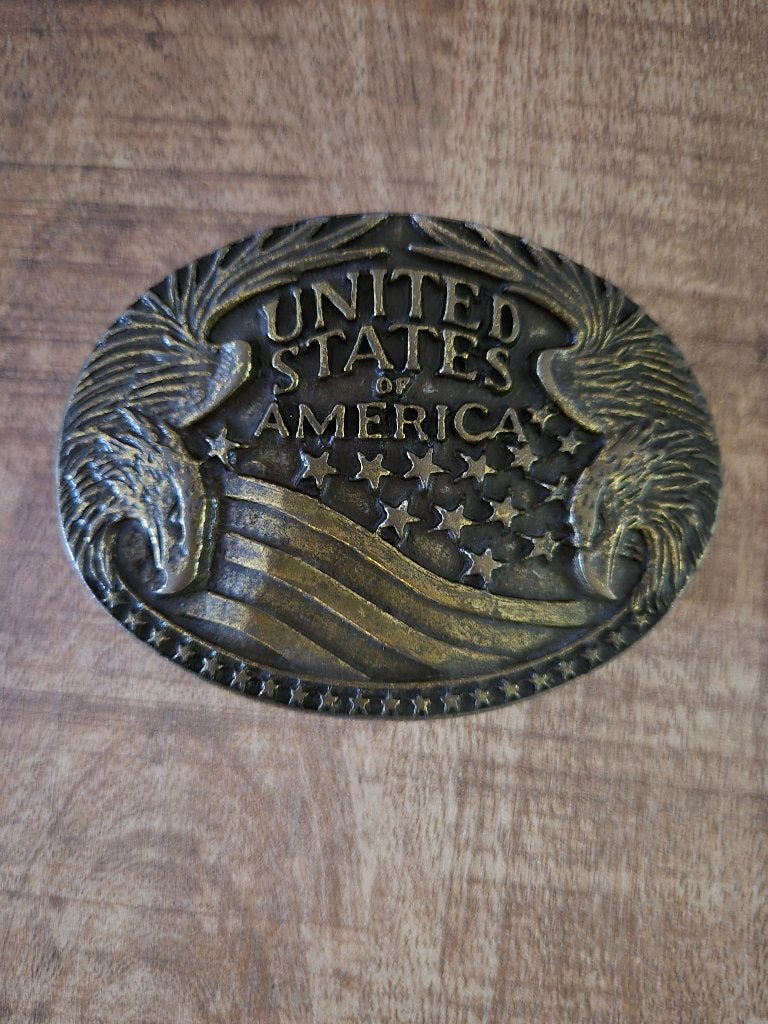 Gesp voor riem " United States " Amerika, Ophalen of Verzenden, Noord-Amerika