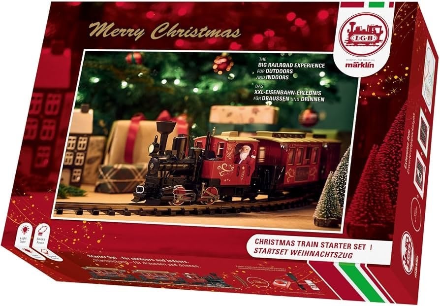 LGB Startset Kersttrein - XXL Spoorwegervaring, Ophalen, Treinset, Gelijkstroom, Zo goed als nieuw