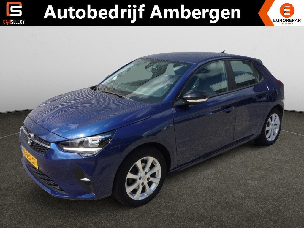 Opel Corsa 1.2 (75Pk) Edition Airco, Cruise, LMV Géén Afle, Voorwielaandrijving, 1199 cc, Blauw, Origineel Nederlands