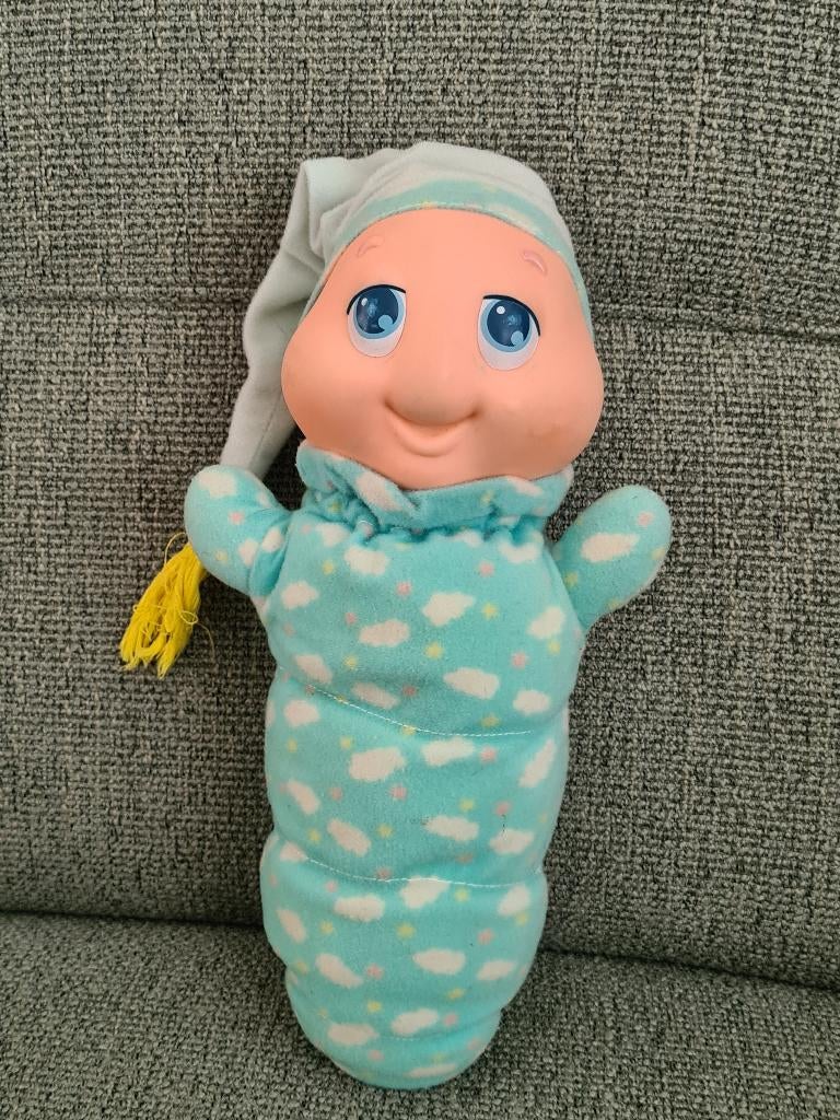 Glo friends worm knuffel knuffeltje pluche opbergzak etui, Overige merken, Overige karakters, Overige typen, Ophalen of Verzenden