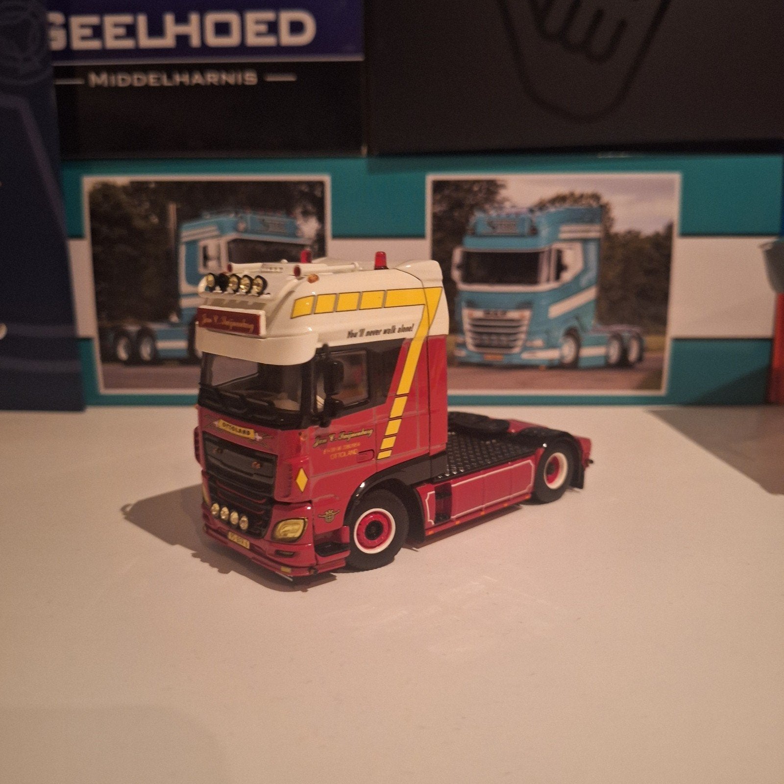 modelauto jan c swijnenburg 1:50, Ophalen of Verzenden, Gebruikt, Bus of Vrachtwagen, Wsi