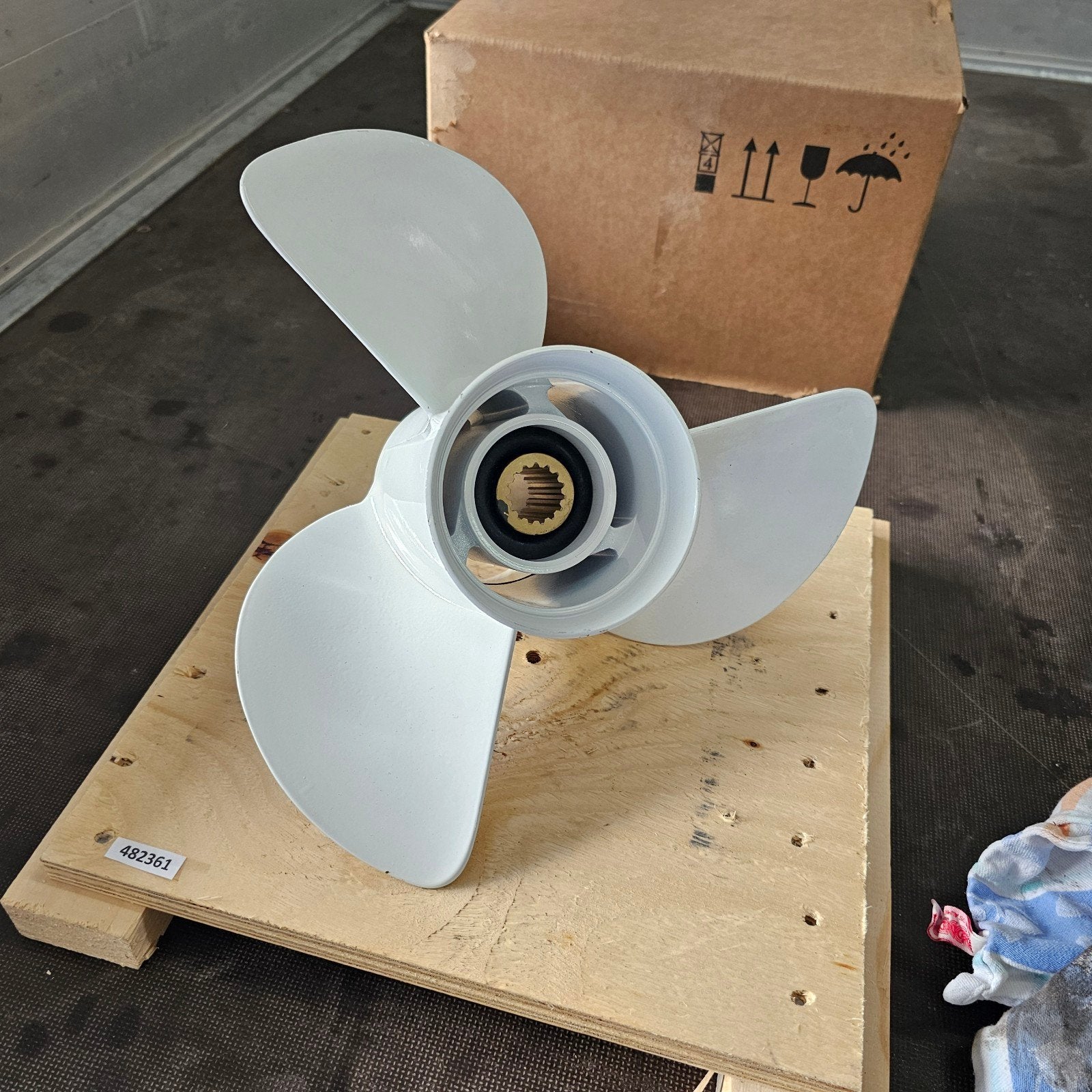 Yamaha Propeller 17 P  70 pk 80 pk 100 pk 115 pk 130 pk 17K, Watersport en Boten, Ophalen of Verzenden, Motor en Techniek