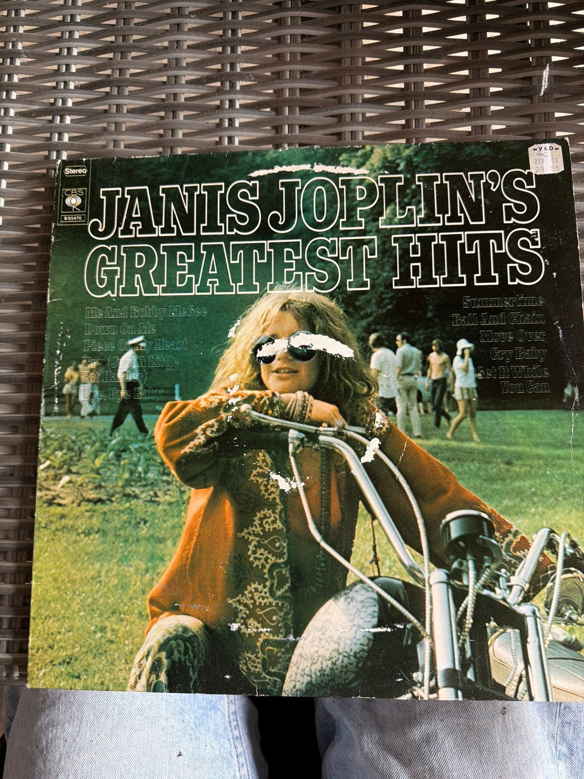 Janis Joplin's Greatest Hits LP - Classic Rock Vinyl, LP, Gebruikt, Ophalen of Verzenden, Classic Rock