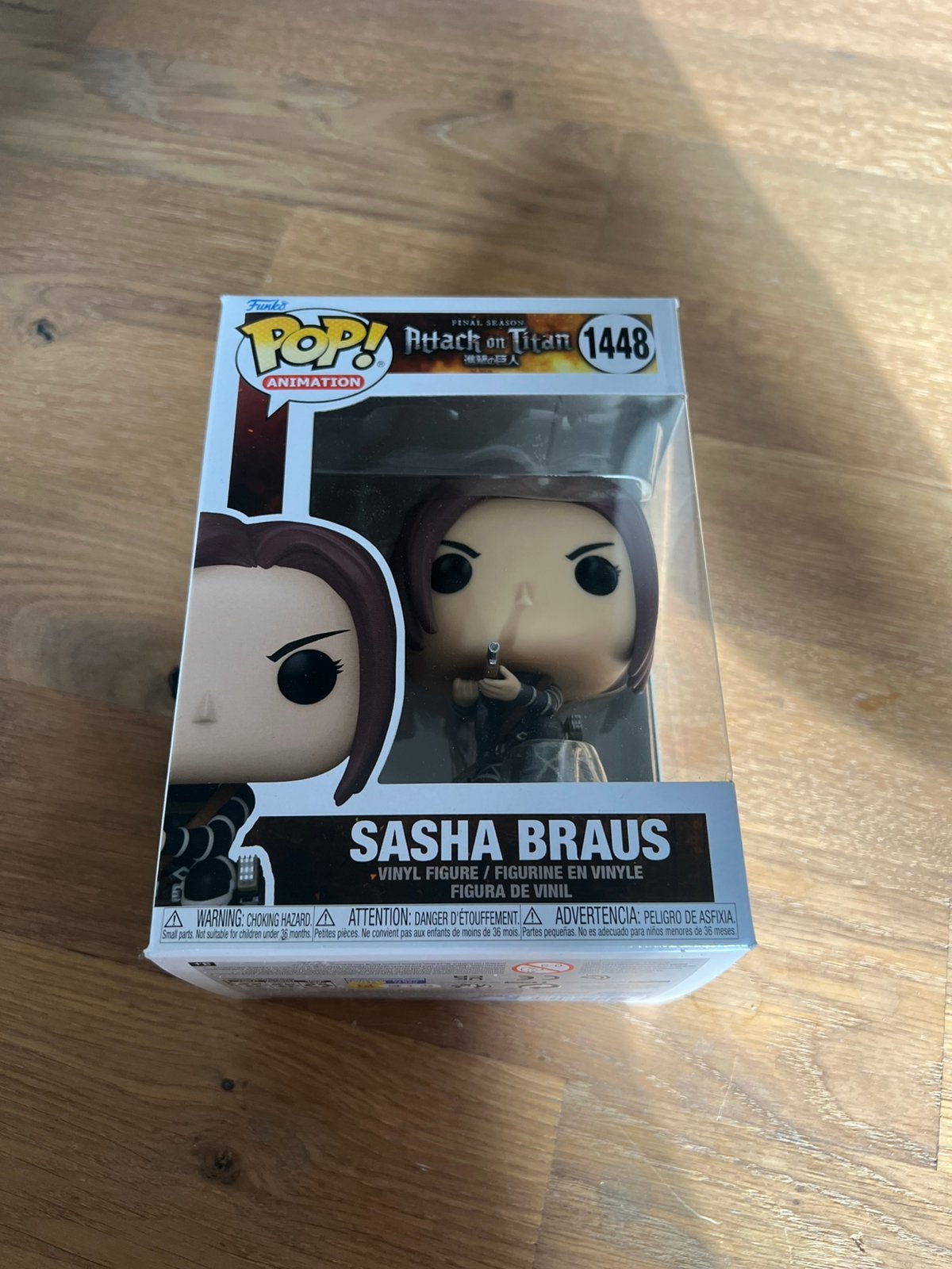 Attack on Titan the final season Sasha Braus funko pop, Verzamelen, Ophalen of Verzenden, Zo goed als nieuw