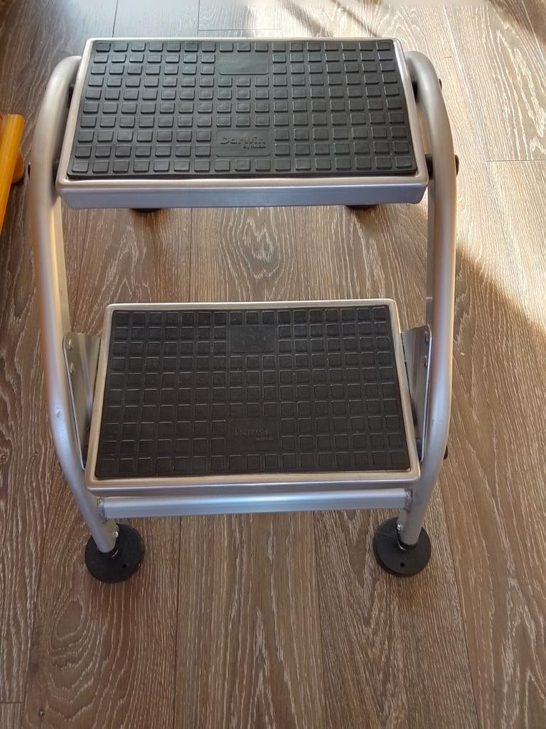 HABA Darwin dubbele opstap voor caravan, Caravans en Kamperen, Caravan accessoires, Ophalen, Zo goed als nieuw