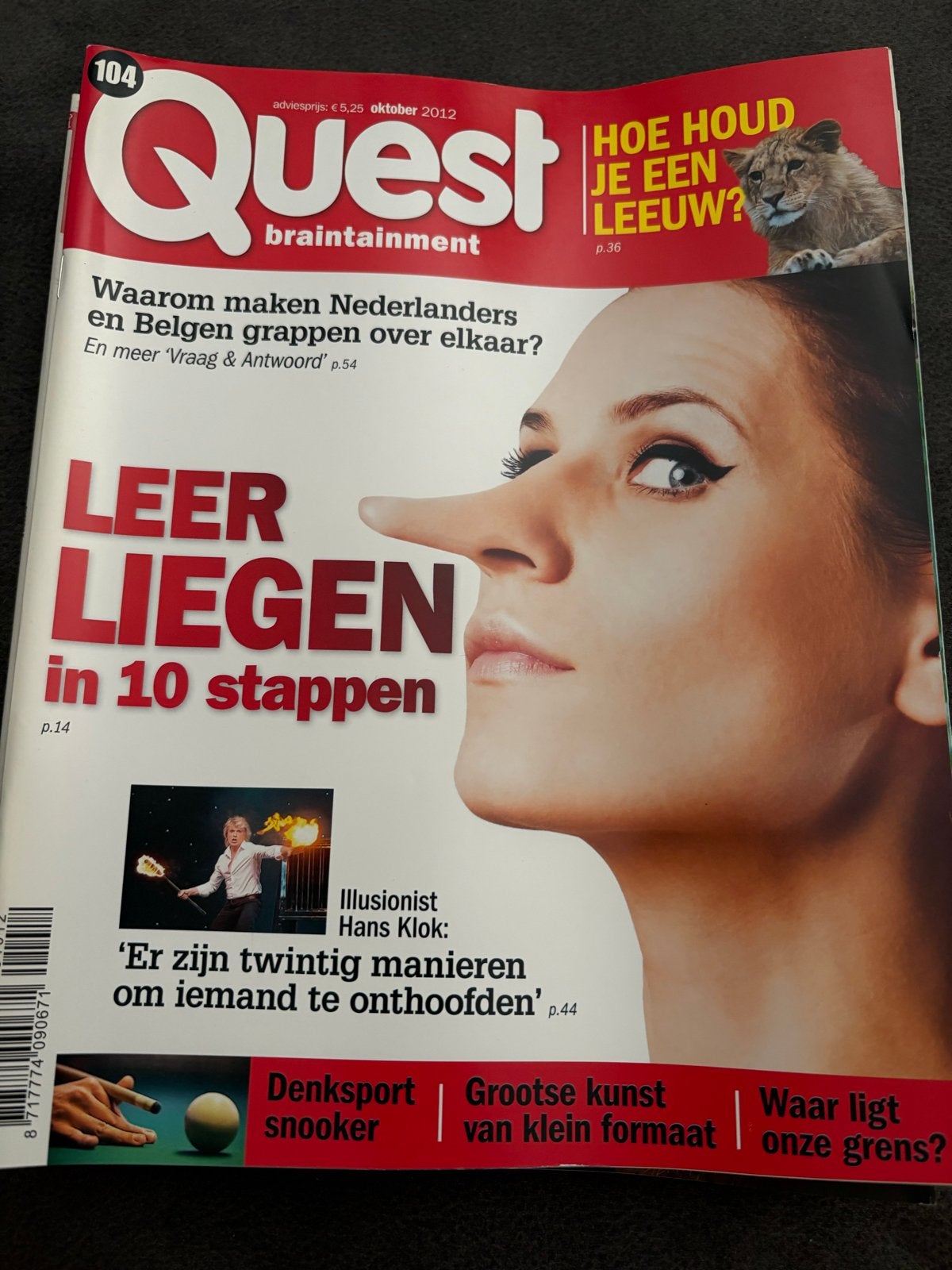 Quest tijdschriften - diverse edities, Verzenden, Gelezen, Wetenschap en Natuur