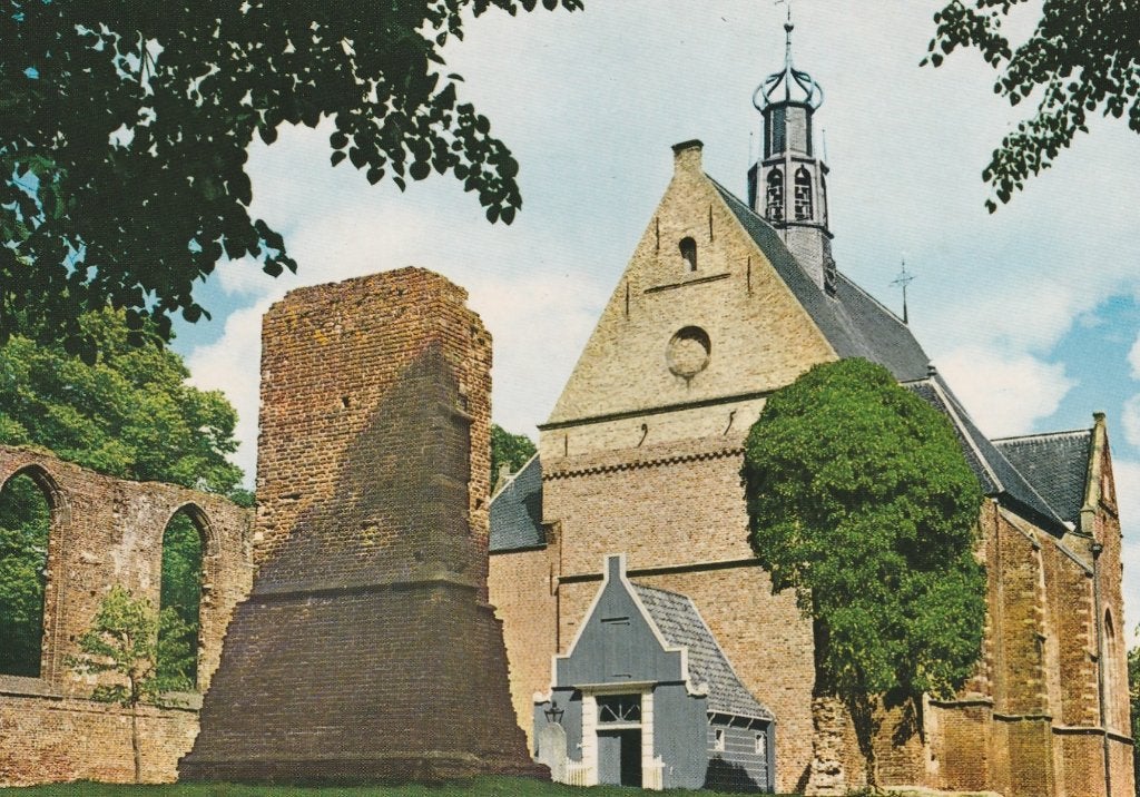 BERGEN (N.H.) Ruïne Kerk, Verzenden, 1980 tot heden, Ongelopen, Noord-Holland