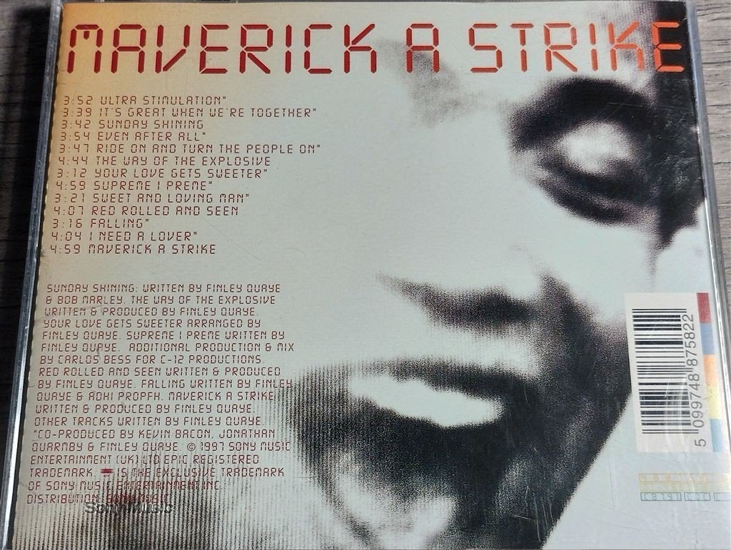 Finley Quaye - Maverick A Strike, Ophalen of Verzenden, Zo goed als nieuw