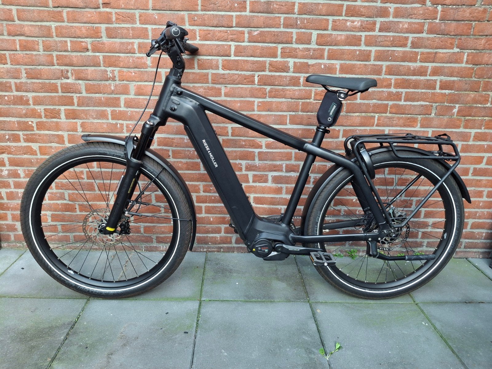 Riese & Müller Charger4 GT Automatiq 53cm Black 2025 1600km, Zo goed als nieuw, 51 tot 55 cm, 50 km per accu of meer, Ophalen