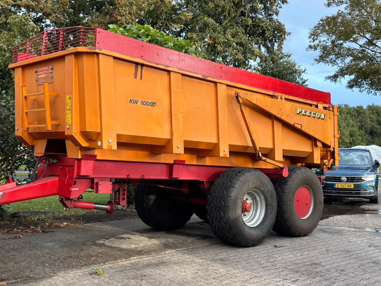 Peecon KW1000, Ophalen, Transport