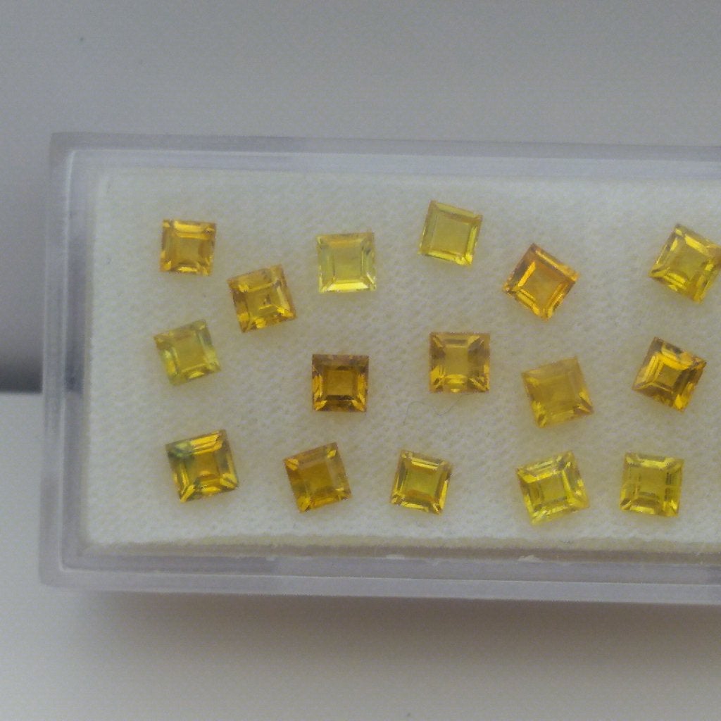 Saffier 20 stuks 4.68 karaat - Edelstenen, Sieraden, Tassen en Uiterlijk, Ophalen of Verzenden, Nieuw