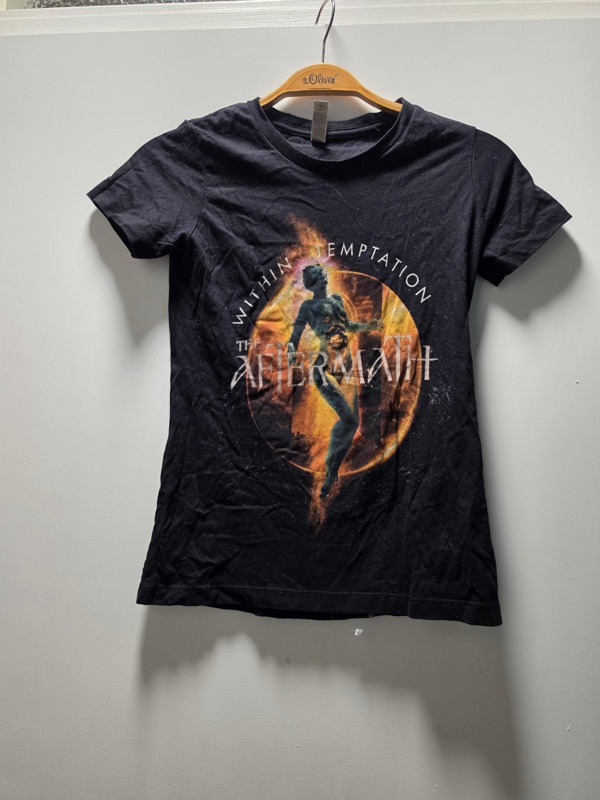 Within Temptation T-shirt "The Aftermath" (XS), Zwart, Ophalen of Verzenden, Zo goed als nieuw, Korte mouw