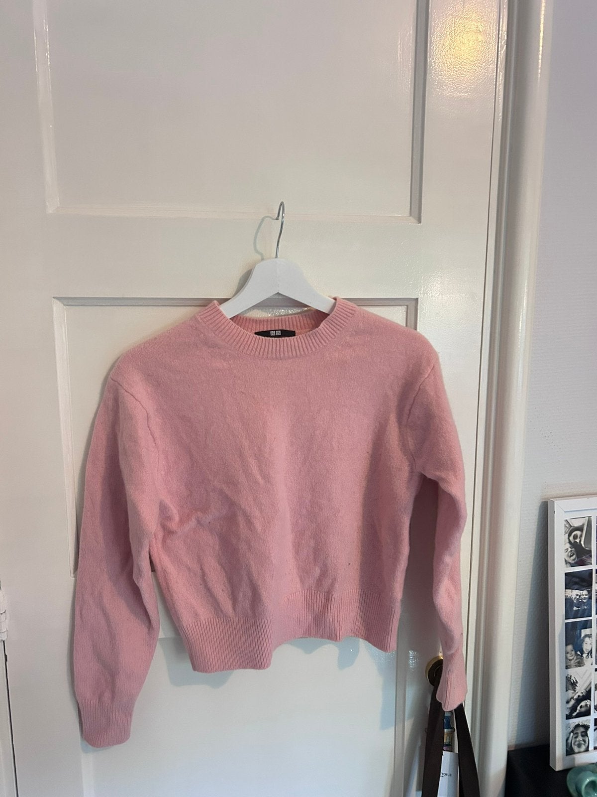 Uniqlo wollen trui kindernaam 146-152, Ophalen of Verzenden, Gebruikt, Meisje, Trui of Vest