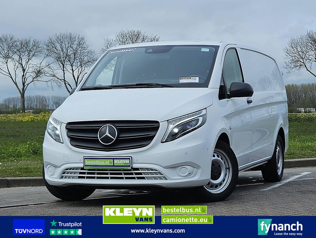 MERCEDES-BENZ VITO 119 CDI l2 led navi automaat, Auto's, Achterwielaandrijving, Gebruikt, Euro 6, Wit