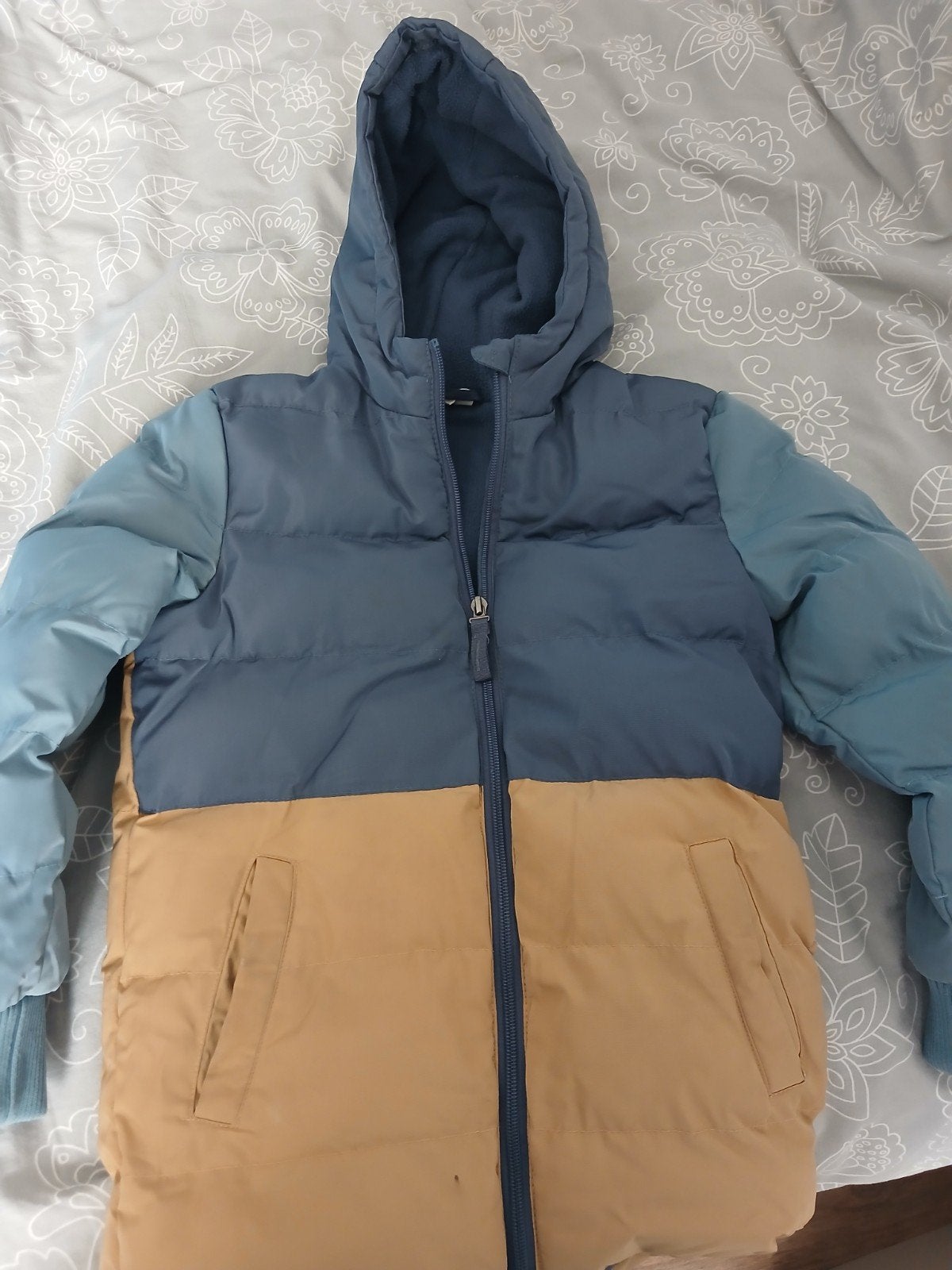 Winterjas maat 122/128, Kinderen en Baby's, Ophalen, Jongen of Meisje, Zo goed als nieuw, Hema